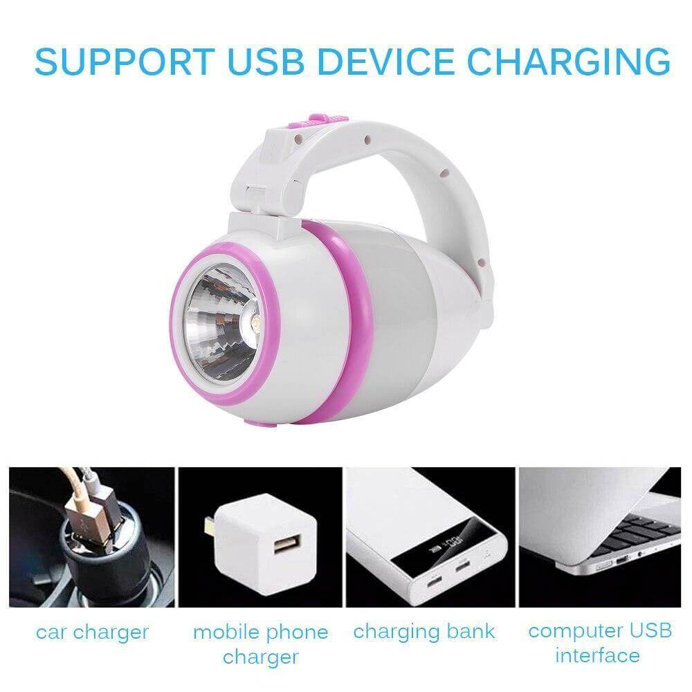 Compact Outdoor Rechargeable LED Camp Lamp