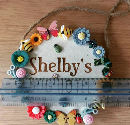 Personalized Wooden Outdoor Sign Plaque - Cofik