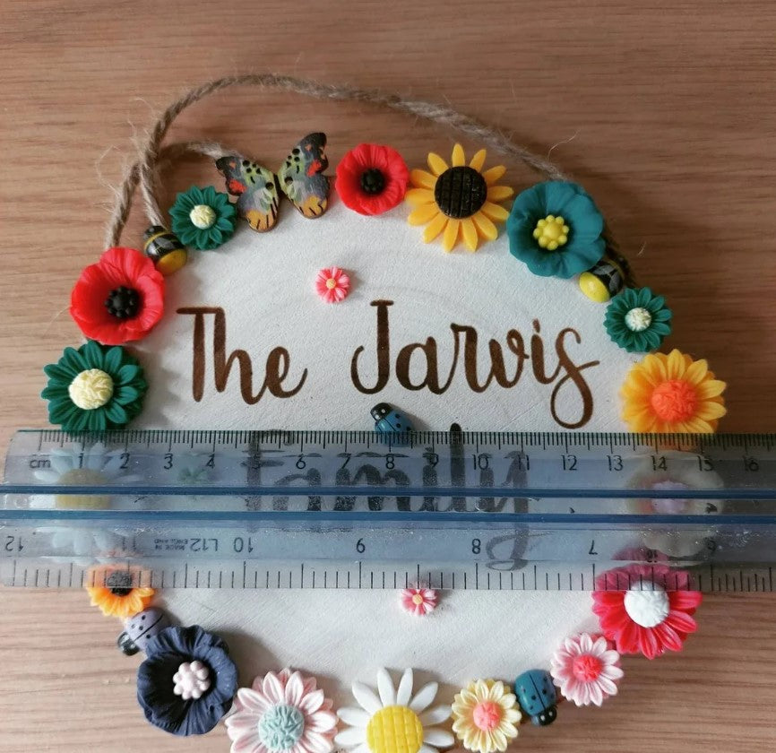 Personalized Wooden Outdoor Sign Plaque