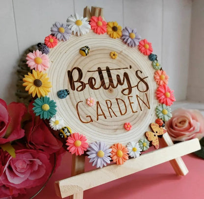 Personalized Wooden Outdoor Sign Plaque