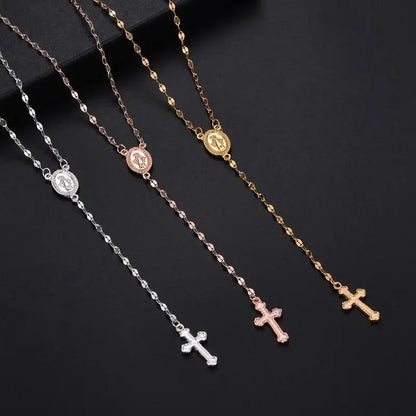 Beautiful Catholic Prayer Bead Necklace