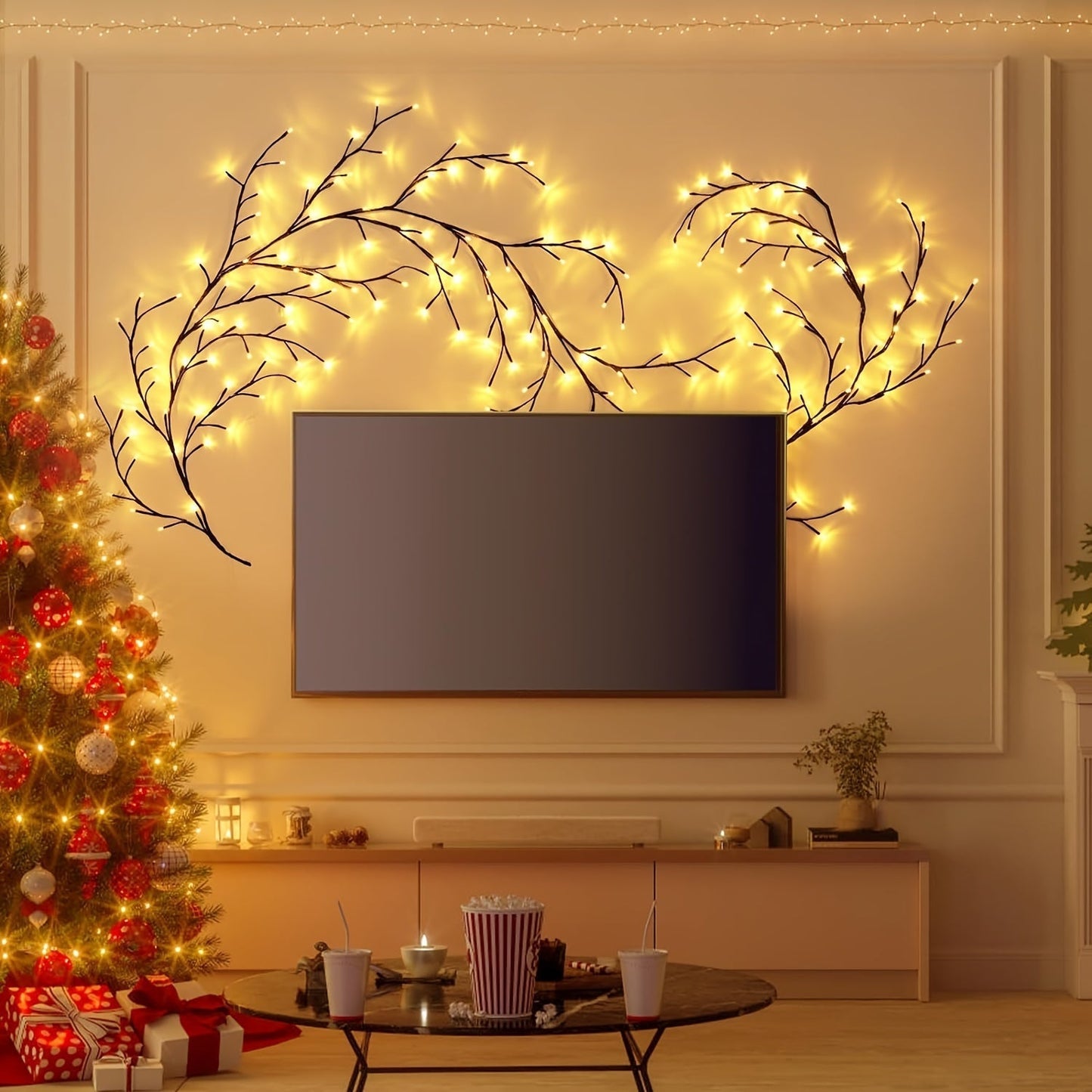 Modern LED Tree Branch Wall Light