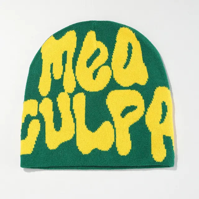 Warm Winter Knit Beanie Caps