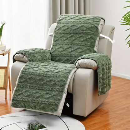 Diamond Pattern Recliner Slipcover