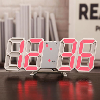 Digital LED Clock Radio Alarm