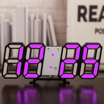 Digital LED Clock Radio Alarm