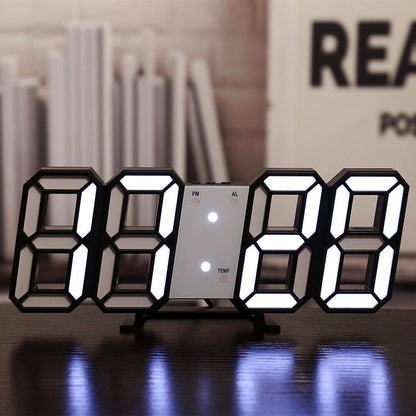 Digital LED Clock Radio Alarm