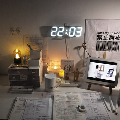 Digital LED Clock Radio Alarm