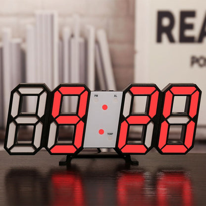 Digital LED Clock Radio Alarm