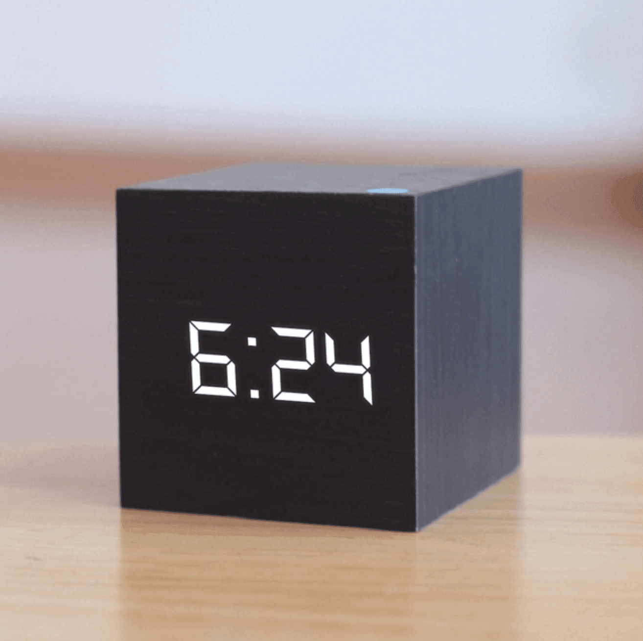 Modern Wooden LED Wall Clock - Cofik