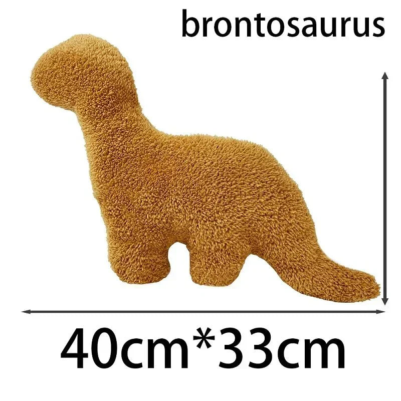 Fun Dinosaur Shaped Nugget Pillow