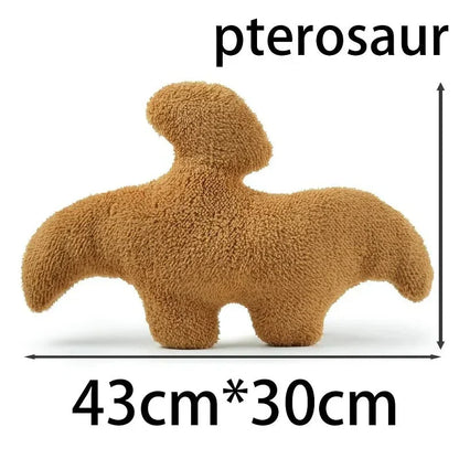 Fun Dinosaur Shaped Nugget Pillow