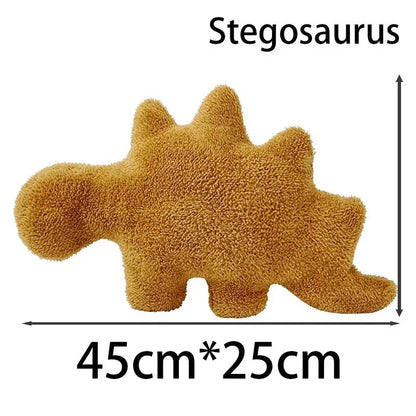 Fun Dinosaur Shaped Nugget Pillow