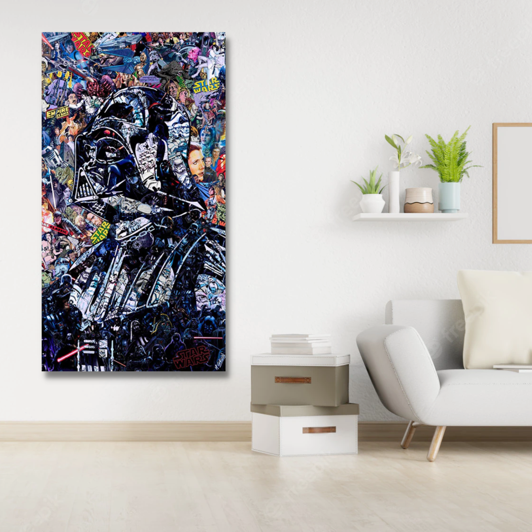 Disney Star Wars Canvas Print Darth Vader Wall Decor