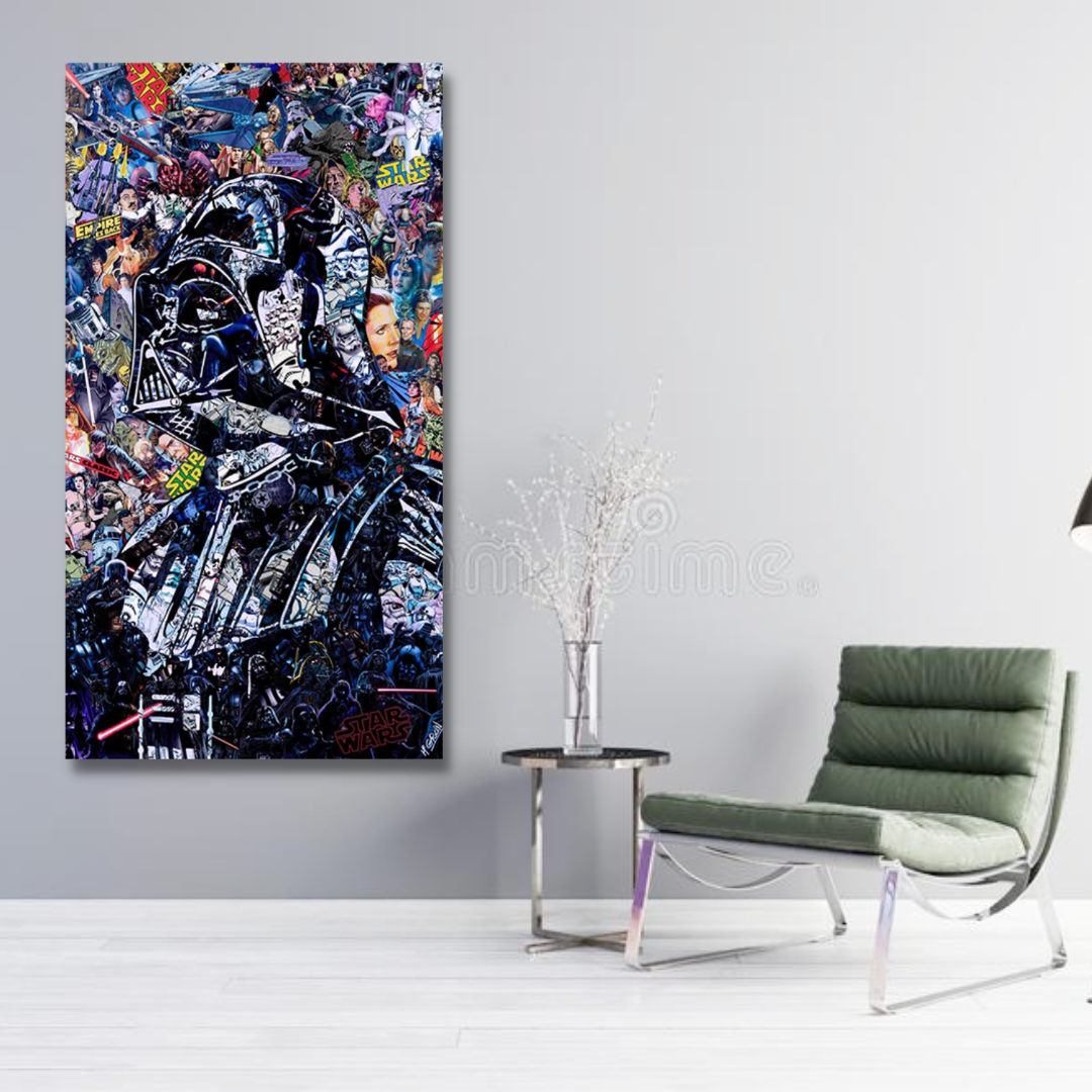 Disney Star Wars Canvas Print Darth Vader Wall Decor