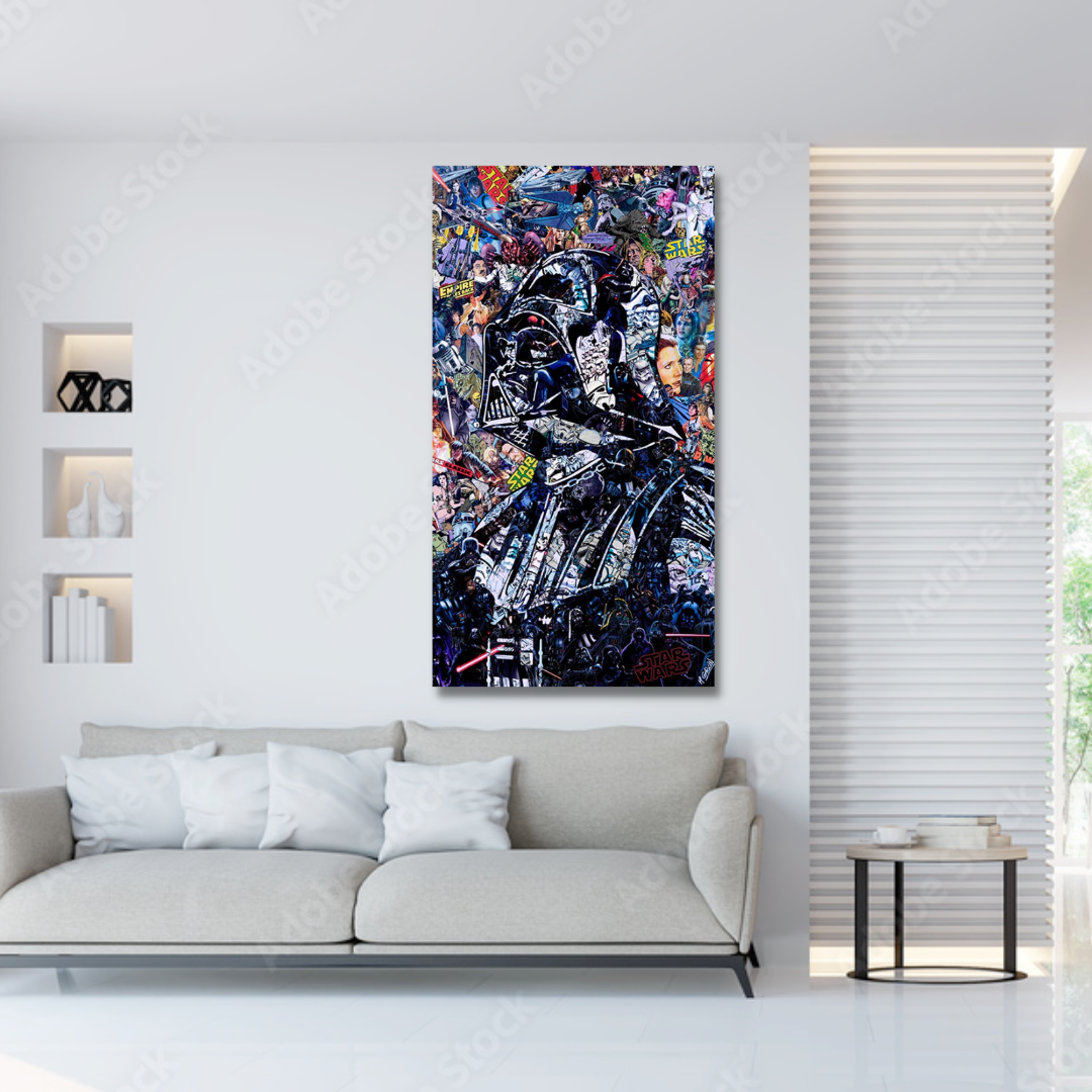 Disney Star Wars Canvas Print Darth Vader Wall Decor