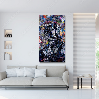 Disney Star Wars Canvas Print Darth Vader Wall Decor