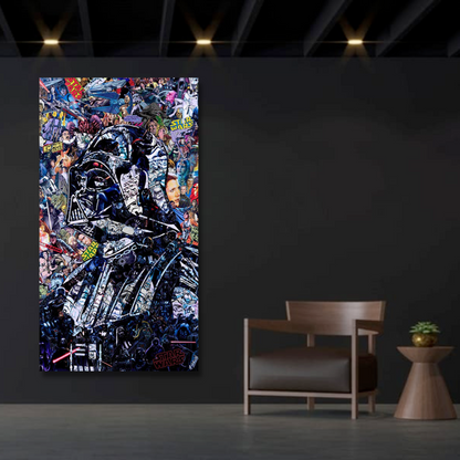Disney Star Wars Canvas Print Darth Vader Wall Decor
