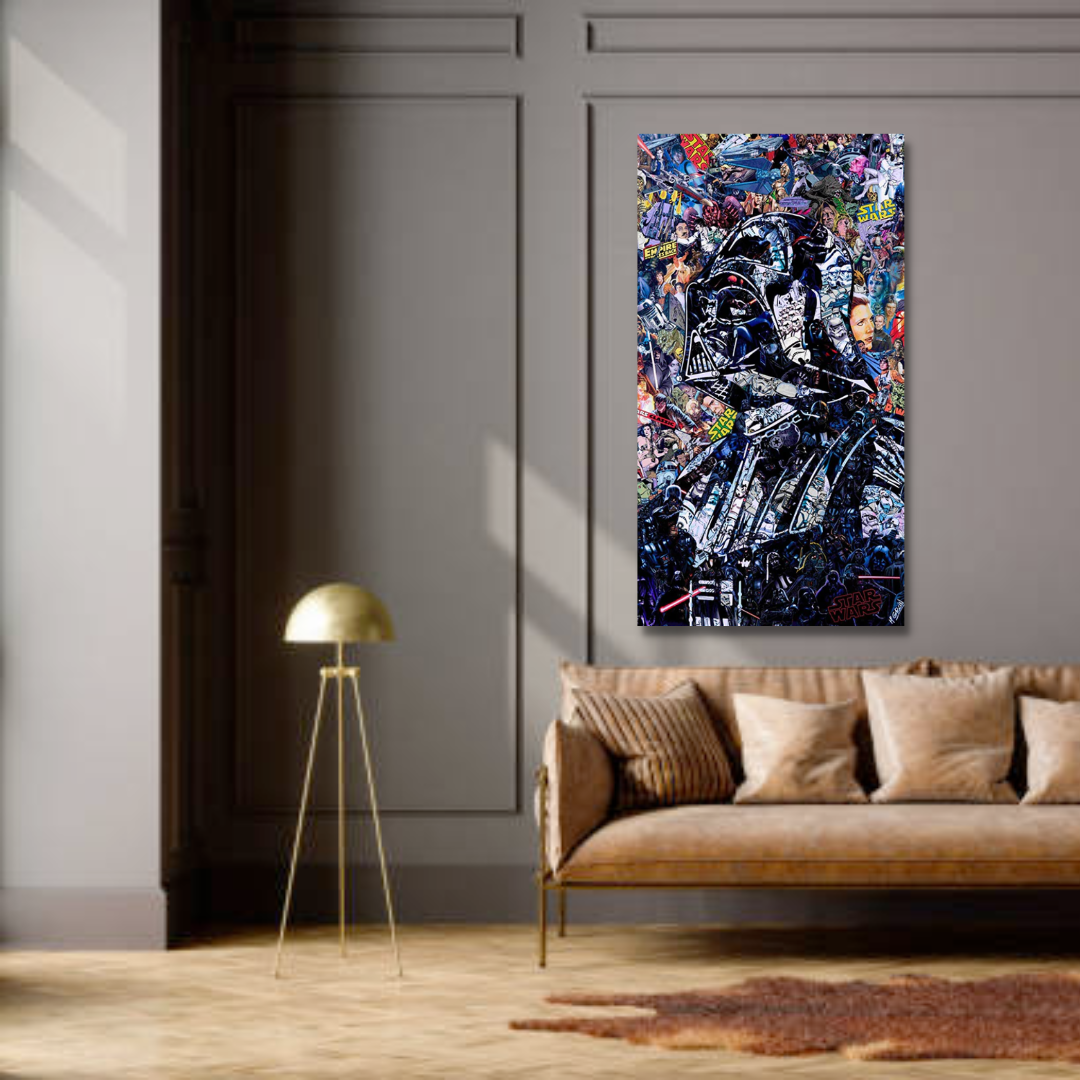 Disney Star Wars Canvas Print Darth Vader Wall Decor