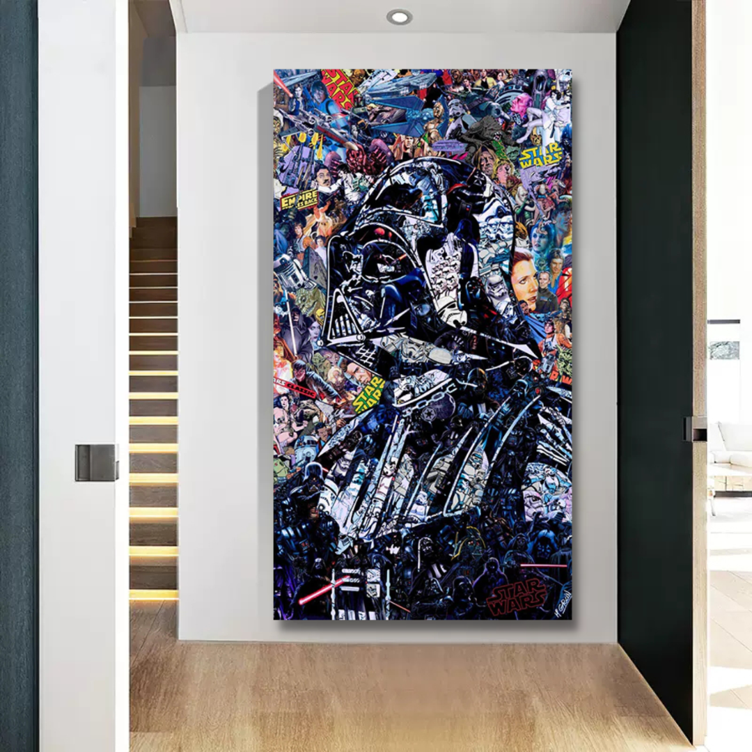Disney Star Wars Canvas Print Darth Vader Wall Decor