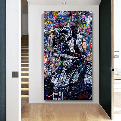 Disney Star Wars Canvas Print Darth Vader Wall Decor