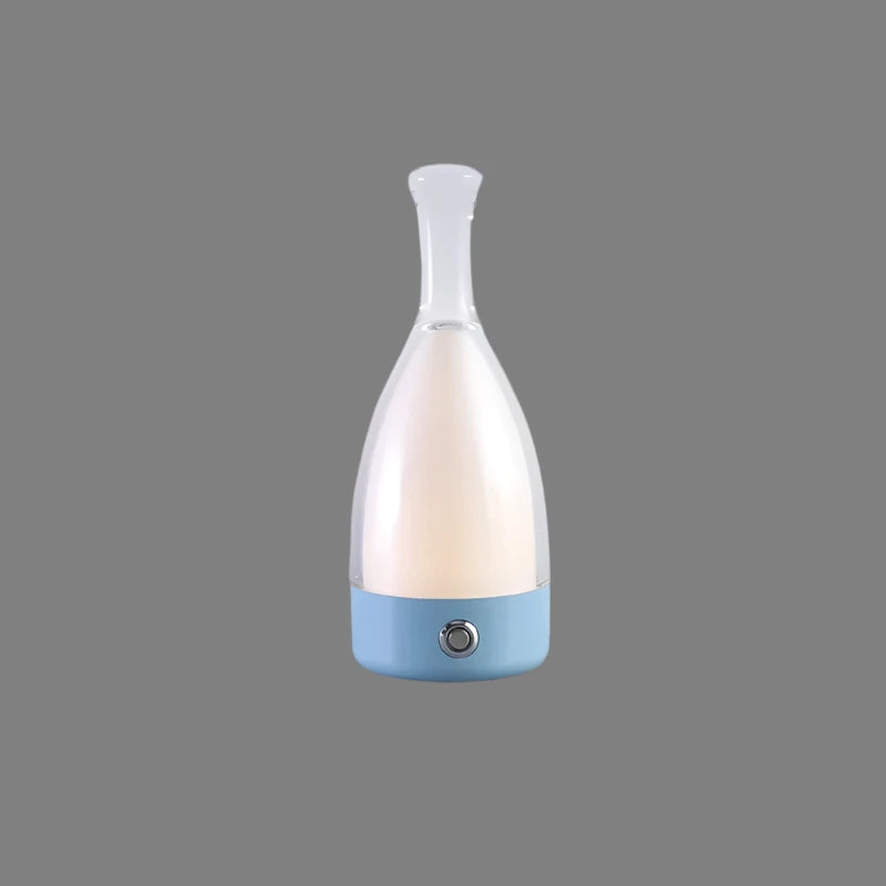 Elegant Wine Bottle Desk Lamp
