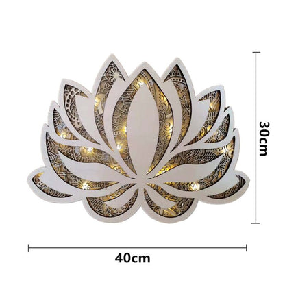 Serenene Floral Table Lamp