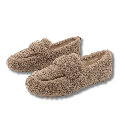 DouceMarche Slippers – Plush Indoor Moccasins, Soft Comfort and Cozy Warmth