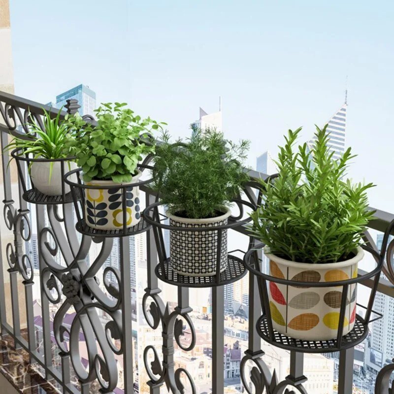 Blooming Garden Hanging Planters Outdoor Decor