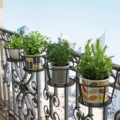 Blooming Garden Hanging Planters Outdoor Decor