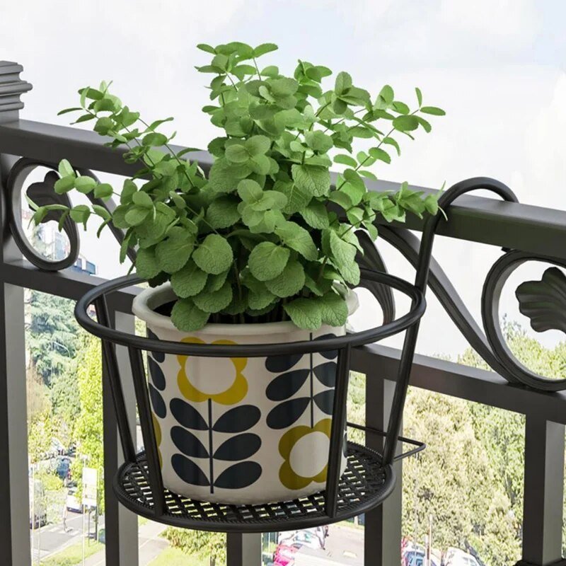 Blooming Garden Hanging Planters Outdoor Decor