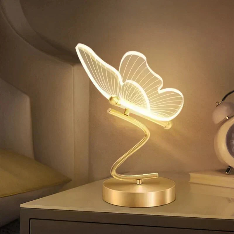 Beautiful LED Desk Lamp in Floral Pattern - Cofik