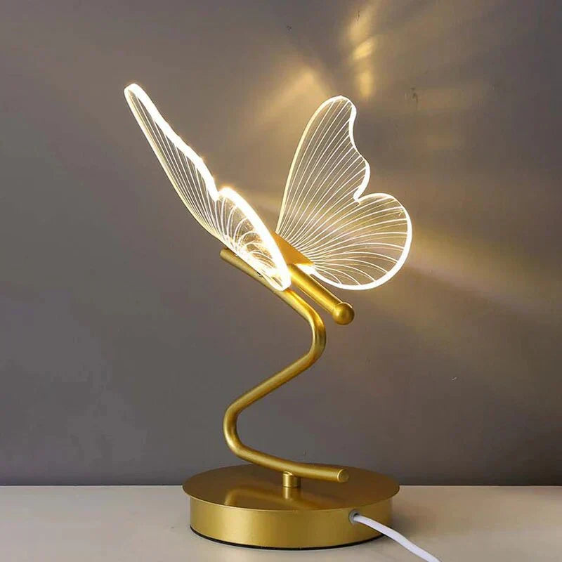 Beautiful LED Desk Lamp in Floral Pattern