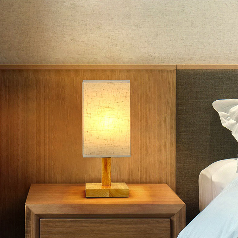 Compact LED Desk Lamp with Soft Shade