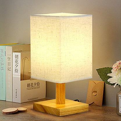 Compact LED Desk Lamp with Soft Shade