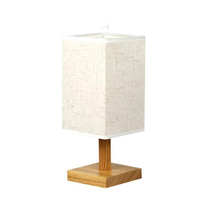 Compact LED Desk Lamp with Soft Shade