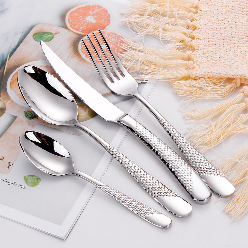 Luxury Stainless Steel Dinner Cutlery Set