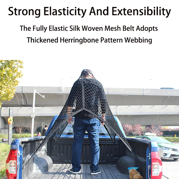 Heavy Duty Pickup Truck Bed Cargo Net