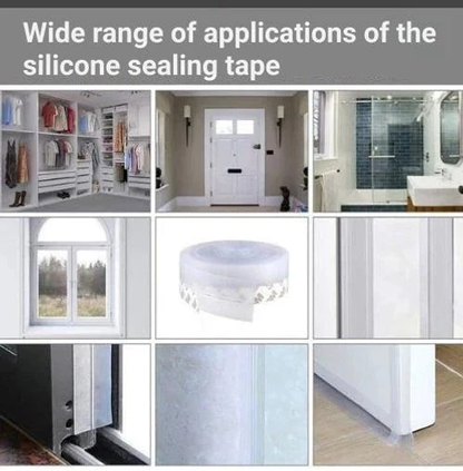 Easy Fit Adhesive Door Draft Stopper