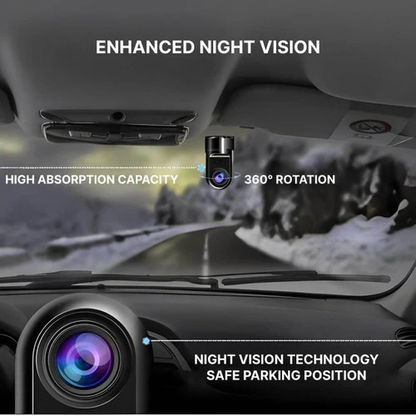 Compact Car Dashboard Camera Recorder