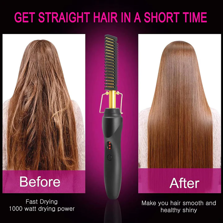 Thermal Comb for Curly and Damaged Hair