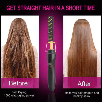 Thermal Comb for Curly and Damaged Hair