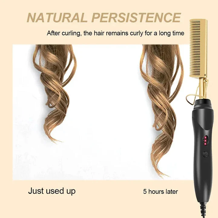 Thermal Comb for Curly and Damaged Hair