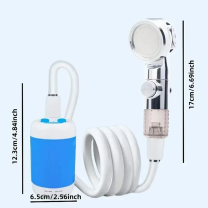 Compact Rechargeable Shower Head Water Pump