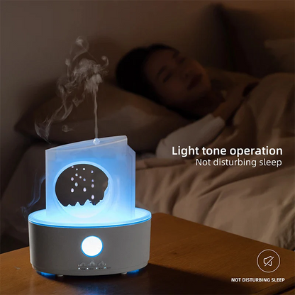 Compact Aromatherapy Essential Oil Diffuser Humidifier