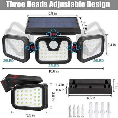 Weatherproof Motion Activated Solar Light