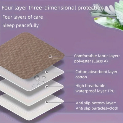 Breathable Waterproof Bed Mattress Cover