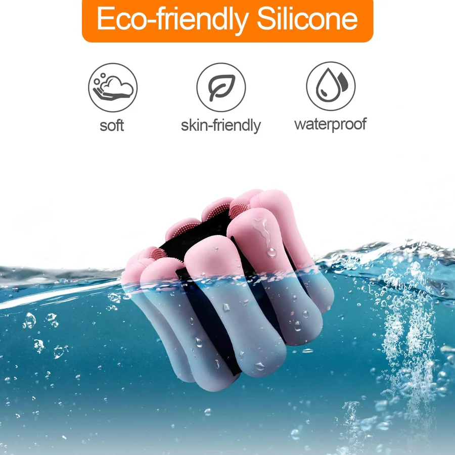 Comfortable Silicone Ankle and Wrist Weights Set
