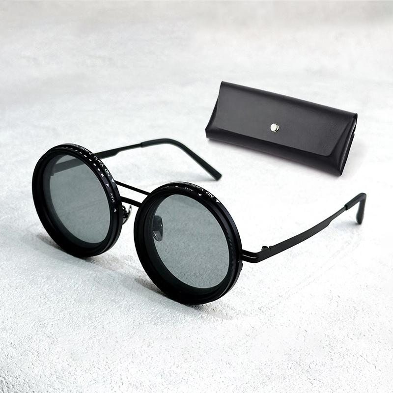 Polarized Shades with Adjustable Lenses