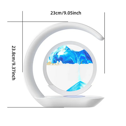 Unique LED Desk Lamp with Wireless Charging Base